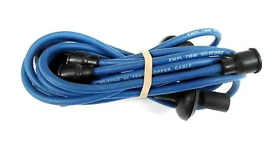 $30.95 • Buy Empi 9407 - Blue Ignition Spark Plug Wires - Vw Dune Buggy Parts Bug Beetle Ghia