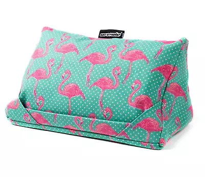 Pink Flamingo Tablet Pillow I-Pad Cushion I-Pad Holder • £19.99