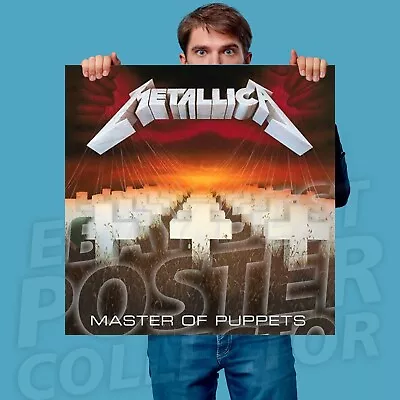 Metallica Master Of Puppets 24x24 Album Cover Vinyl Poster • $27.16