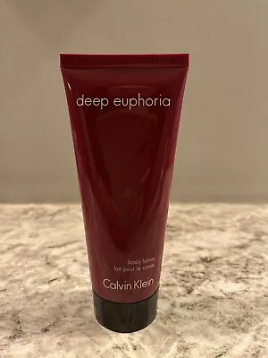 $14 • Buy Calvin Klein Deep Euphoria Body Lotion 3.4 Oz New Without Box