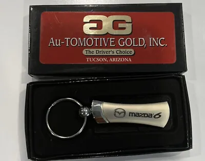 MAZDA 6 Blade Style Silver Metal Keychain • $9.95