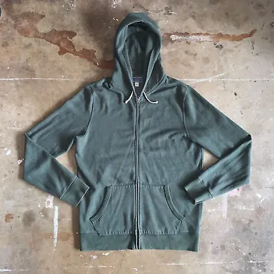 J.crew Vintage Fleece Green Hooded Sweatshirt Sz Xl Tall (xlt) J. Crew Hoodie • $30