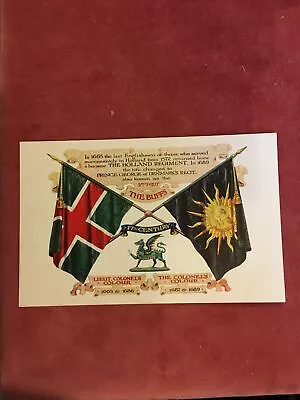 PRE-WW1 THE BUFFS (Royal East Kent Regiment 3rd Foot) Unused Printed PC • £10