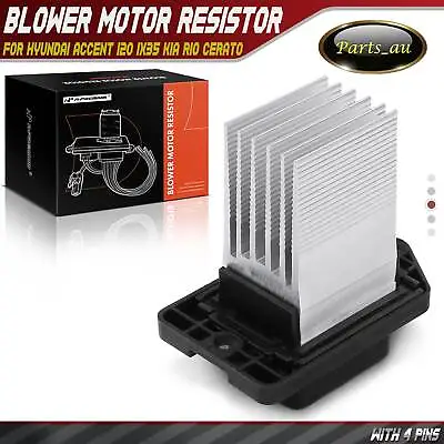 Blower Motor Fan Resistor For Hyundai Accent I20 I40 Ix35 Kia Rio Cerato Sorento • $25.99