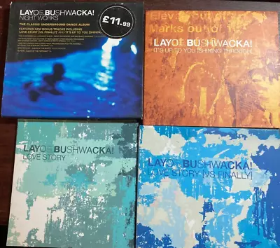 LAYO & BUSHWACKA! - 4 X CD BUNDLE IN GOOD CONDITION WITH FREE UK POSTAGE OFFERED • £14.99