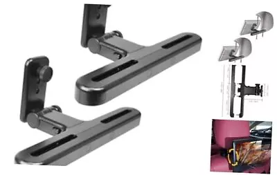 2024 Car Headrest Mount Holders For Dual Screen Portable DVD Player Twin Car  • $35.82