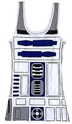 Star Wars R2-D2 Cosplay Tunic Tank Top Juniors New Mighty Fine • $19.99