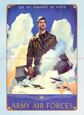 $18.89 • Buy Propaganda In The U.S. , WWII United States Army Air Force Metal Tin Sign