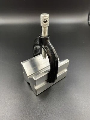 $25.95 • Buy Machinist Precision V Block 1 3/4” Sq X 2 3/4” Lg W/Clamp Steel Gauge