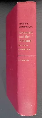 1949 Roosevelt Russians Edward Stettinius Yalta Conference First Edition HC • $13.49