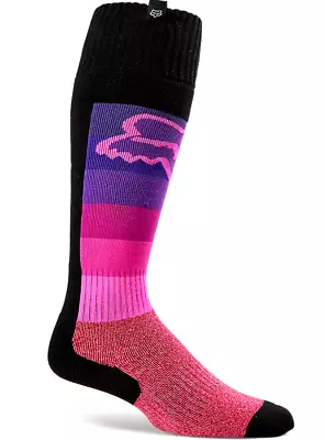 Fox Racing Womens 180 Toxsyk Thick Socks - Black/pink - Mx/bmx/atv/mtb • $24.95