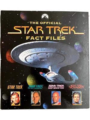 £20 • Buy The Official Star Trek Fact Files Complete Set Of 20 Binders