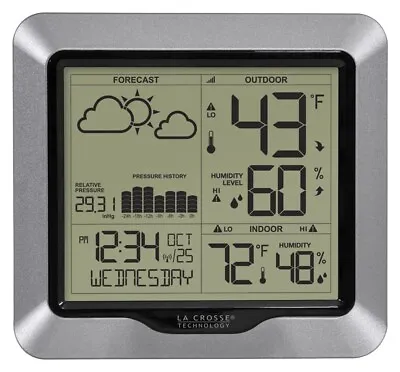 La Crosse 308-1417 Wireless Weather Forecast Station Barometric Pressure 9650862 • $42.95