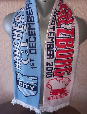 Manchester City Salzburg 2010 Winter Scarf • $13