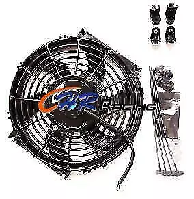 9  Universal Electric Radiator / Intercooler Cooling Fan +Mounting Kits • $35