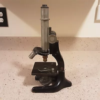 Vintage Bausch & Lomb Microscope For Parts - Serial No. 242462 Manufactured 1934 • $44.85