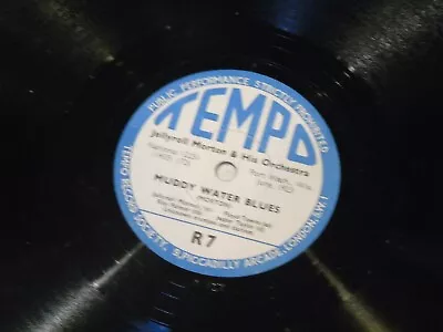 JELLYROLL MORTON & HIS ORCHESTRA - Muddy Water Blues - UK 2-track 10  (78) • $61.65