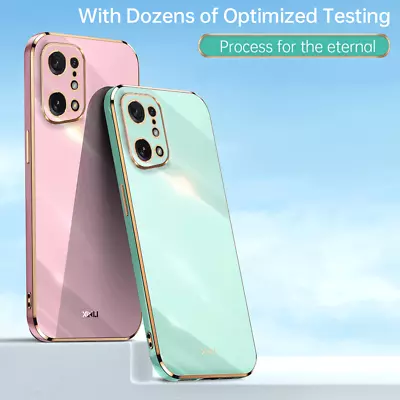 $12.97 • Buy For OPPO Reno8 Pro A17 A74 A54 5G A57 A76 A77 A96 Plating Shockproof Soft Case