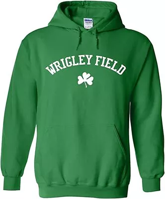 Wrigley Field Irish Green Pullover Hoodie • $39.99