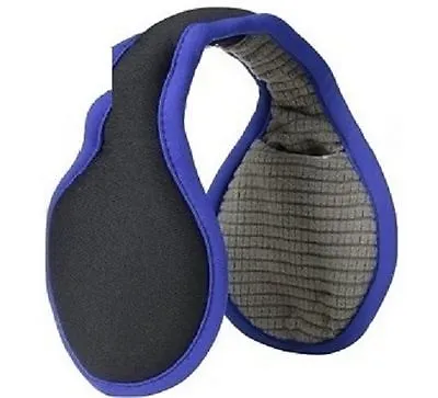 180s Men's Performer Black/Blue Behind-the-Head Ear Warmer Ear Muffs NEW! • $16.99