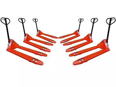 Hand Pump Pallet Truck Jacks Heavy Duty X6 (2 Ton Non Assembled Euro Trolleys) • £1500