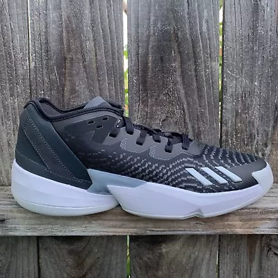 Adidas Mens Basketball Sneakers Shoes D.O.N Issue Four Carbon Black New In Box • $37.95
