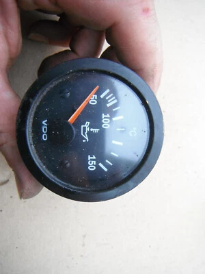 £29.99 • Buy Audi 80 90 4000 OIL TEMPRATURE DISPLAY 12V System 310010003 VDO DIAL CLOCK
