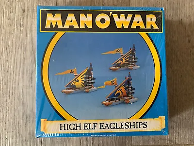 Warhammer Man O War High Elf Eagle Ships Box Sealed NOS OOP  • $56.03