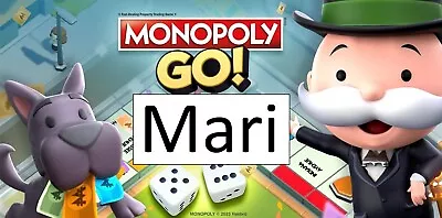 Stickers Bundle For Mari ⭐ - Monopoly Go • $10.50