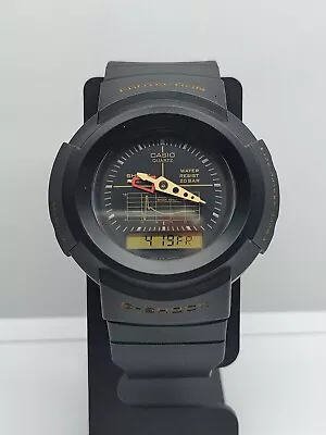 Vintage Casio G Shock AW-500G-1E ANA-DIGI 380 Module BLACK GOLD (Year 1993) RARE • $109.99