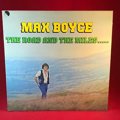 MAX BOYCE The Road And The Miles... 1977 UK Vinyl LP Whisky On A Sunday Original • £5.99