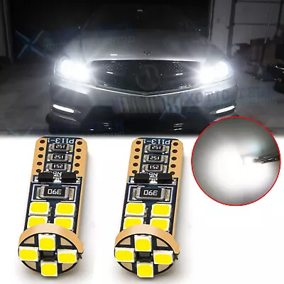 LED Xenon White Canbus Error Free W5W 2825 Parking Light Bulbs For Mercedes Benz • $9.95