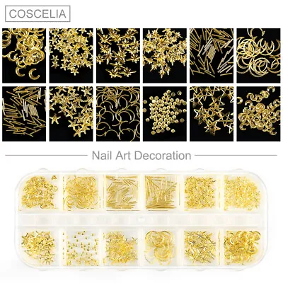 3D Fashion Nail Sticker Decal Wraps Nail Art Rhinestone Decoration Wheel Glitter • $1.62