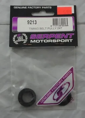 Serpent Racing 24T Timing Belt Pulley For Serpent Vector/Excel/988e SER9213 • $3.34