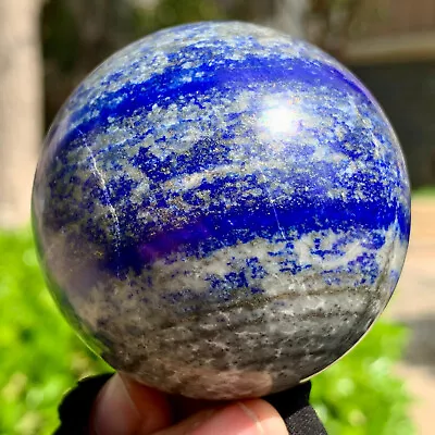293G Lapis Lazuli Stone Sphere Healing Crystal Natural Stone Ball Reiki Mineral • $1.99
