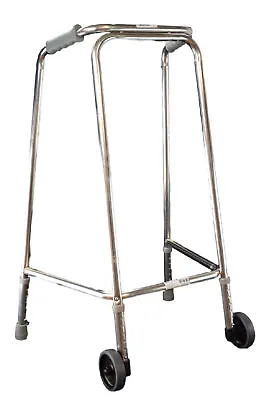 Ultra Narrow Zimmer Walking Frame With Wheels Large • £50.60