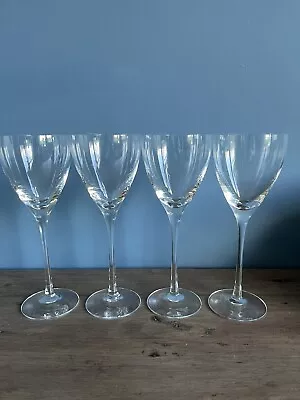 Stunning Dartington Red White Wine Prosecco Glasses X4 VGC Unusual Cocktails • £19.99