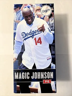 MAGIC JOHNSON Los Angeles Dodgers 2014 Bobblehead SGA • $30