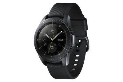 Samsung Galaxy Watch SM-R810 42mm Midnight Black Stainless Steel GPS Bluetooth • $46.74