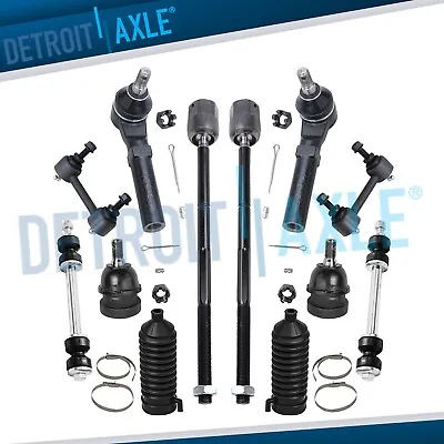 12pc Front Sway Bars Tie Rods Suspension Kit For 1994-02 2003 2004 Ford Mustang • $72.37