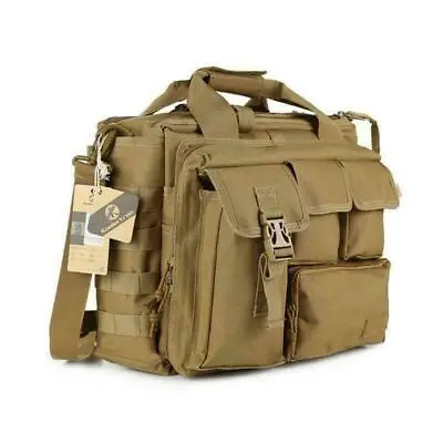 HOT Large Mens Large Military Tactical Shoulder Messenger Bag Handbags Briefcase • $43.23