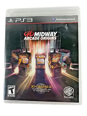 Midway Arcade Origins (Sony PlayStation 3 PS3 2012) Cib Complete - Tested! • $29.95