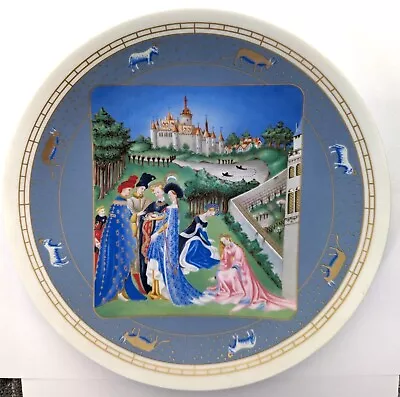 D’arceau-Limoges Collectible Plates  Les Cres Riches Heures Jean Duc De Berry  • $25