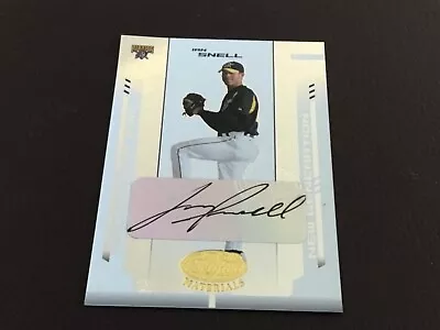 2004 Leaf Certified Materials New Generation /500 Ian Snell #243 Rookie Auto RC • $7.15