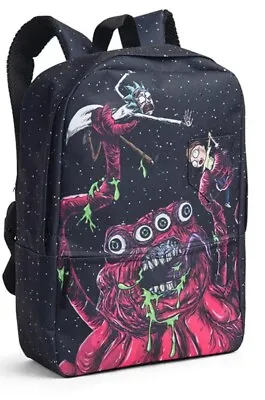Rick And Morty Space Monster Backpack Thinkgeek Exclusive Brand New With Tags • $44.99