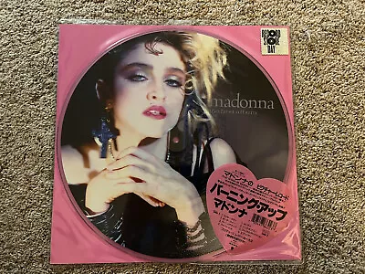 New! Madonna Rsd Exclusive First Album 12  Picture Disc Japan Pink Heart  • $70