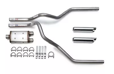 Dodge Ram 2015-2019 Magnaflow Muffler Mandrel-Bent Dual Exhaust Kit Chrome Tips • $299.99