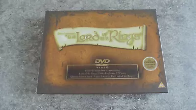 J.r.r.tolkien's The Lord Of The Rings Dvd Boxset Raplh Bakshi Limited Edition • £25