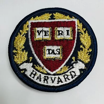 Vintage Harvard University Late 1940s Blazer Patch Badge 3” Pinback • $39.95