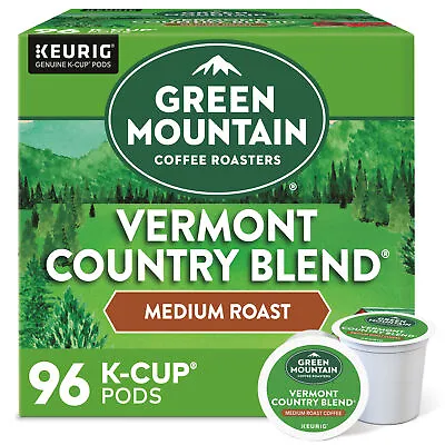 Green Mountain Coffee Vermont Country Blend Keurig K-Cup Pod Medium Roast 96ct • $49.99